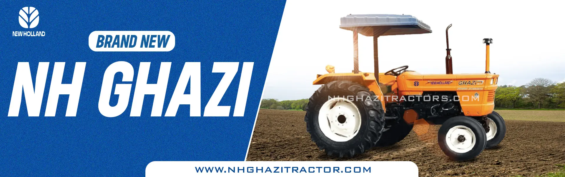 Brand New New Holland FIAT Ghazi Tractor Available for Sale in UAE - Explore Price, Features, Specifications, and Booking Information!